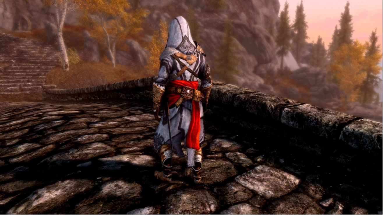 Skyrim Mods - (PC)Assassin’s Creed Revelations Pilgrimage robes mod