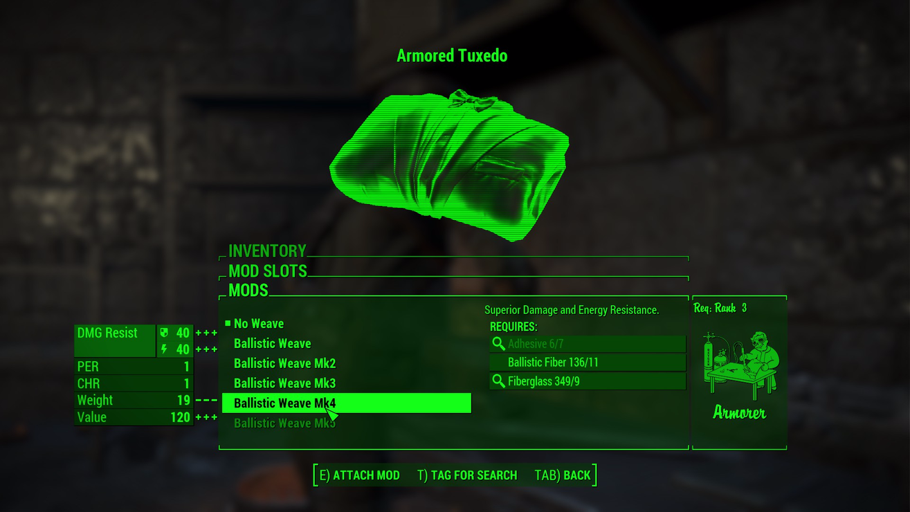 Skyrim Mods Balanced Ballistic Weave