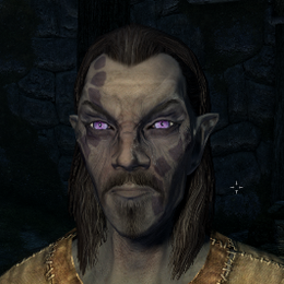 Skyrim Mods - Purple Eyes for Some Dunmer - PC